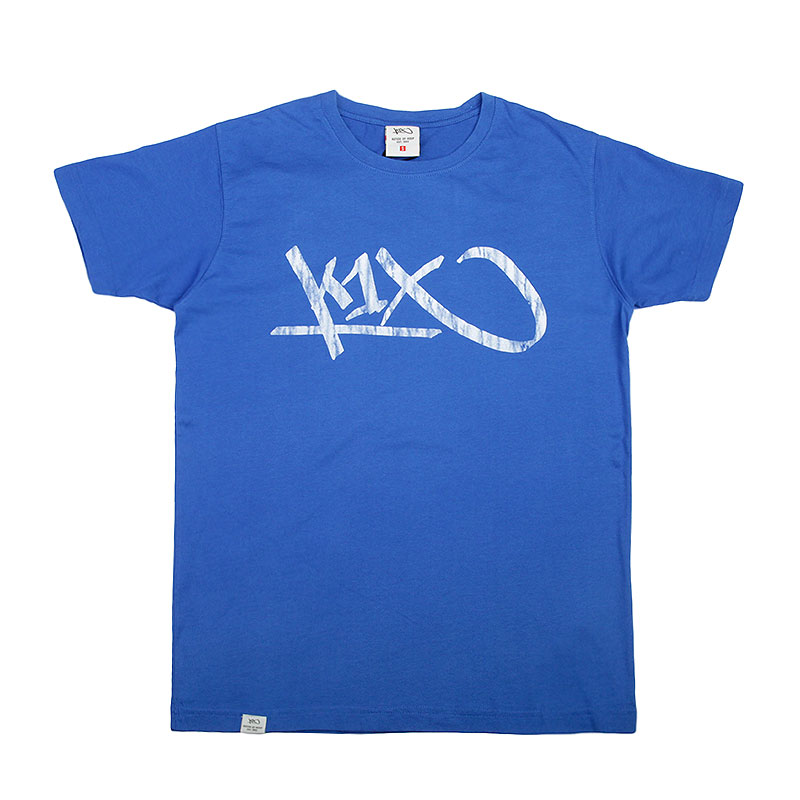 мужская синяя футболка K1X Tag Tee 1200-0703/4231 - цена, описание, фото 1